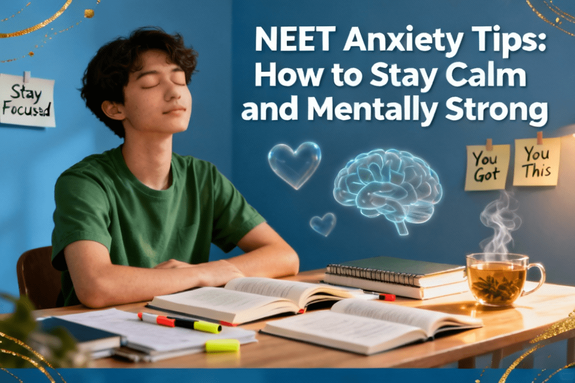 NEET Anxiety Tips: How to Stay Calm and Mentally Strong