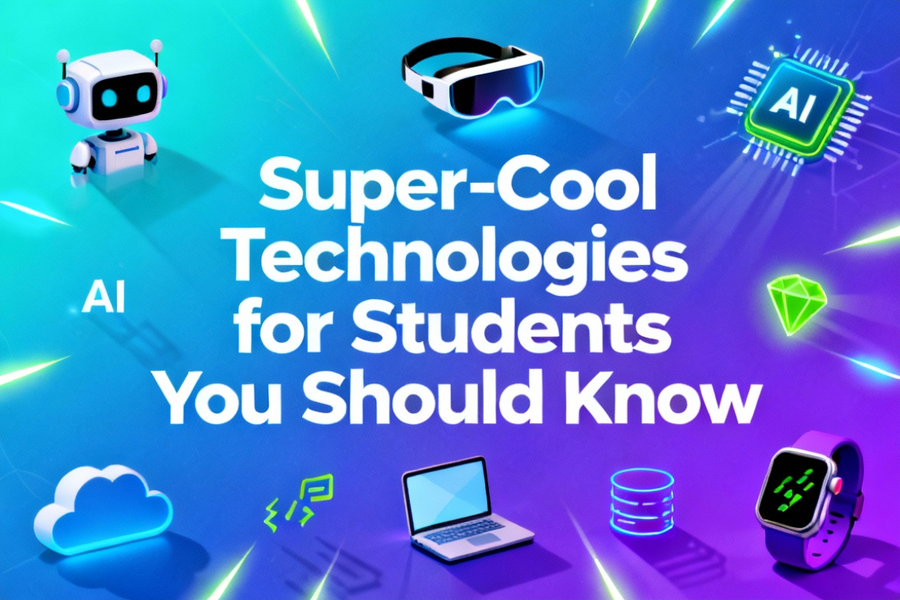 Super-Cool Technologies for Students: Top 5 You Should Know Super-Cool Technologies for Students: Top 5 You Should Know