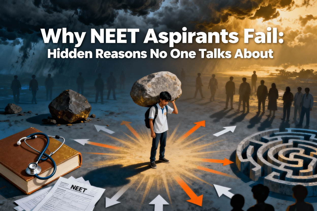 Why NEET Aspirants Fail: Hidden Reasons No One Talks About