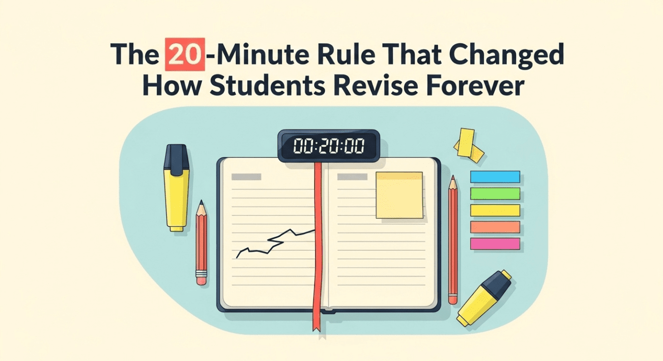 The 20-Minute Rule That Changed How Students Revise Forever
