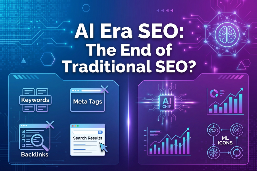 AI era SEO changing how users search online