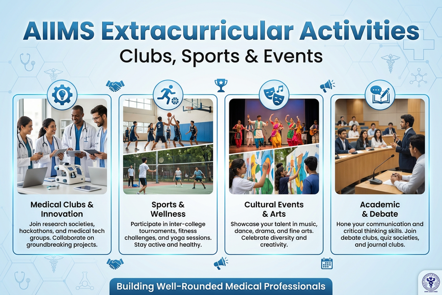 AIIMS Extracurricular Activities: Clubs, Sports & Events