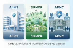 AIIMS Delhi main hospital building front view