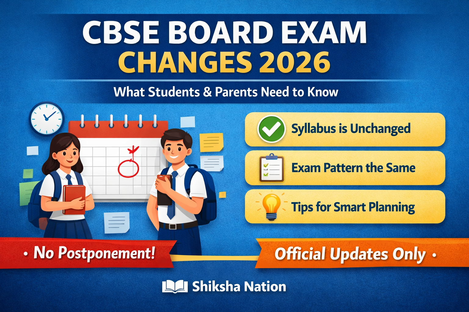 CBSE board exam changes 2026 explained for Class 10 and Class 12 students and parents