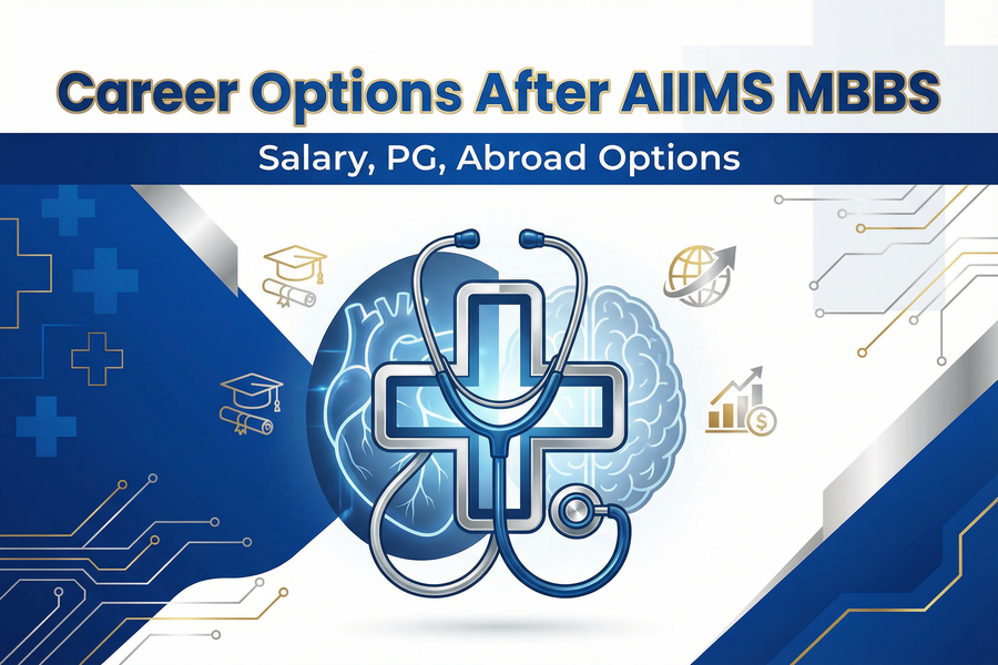 Medical students exploring career options after AIIMS MBBS