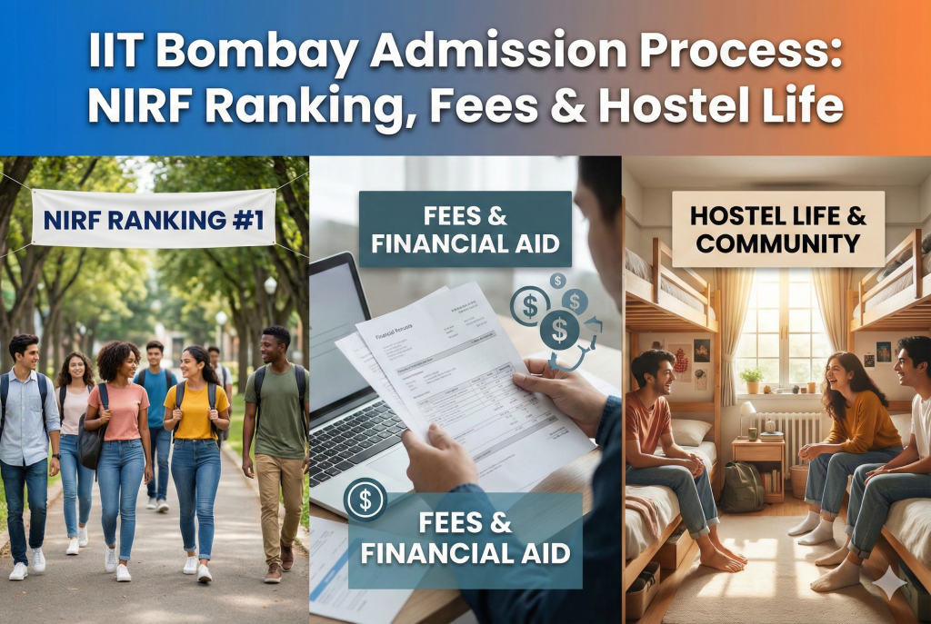 IIT Bombay Admission Process: NIRF Ranking, Fees & Hostel Life.