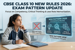 CBSE Class 10 New Rules 2026 explained with section-wise exam format chart