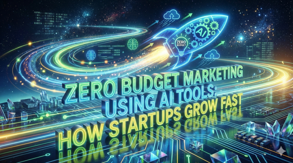 Zero Budget Marketing Using AI Tools: How Startups Grow Fast