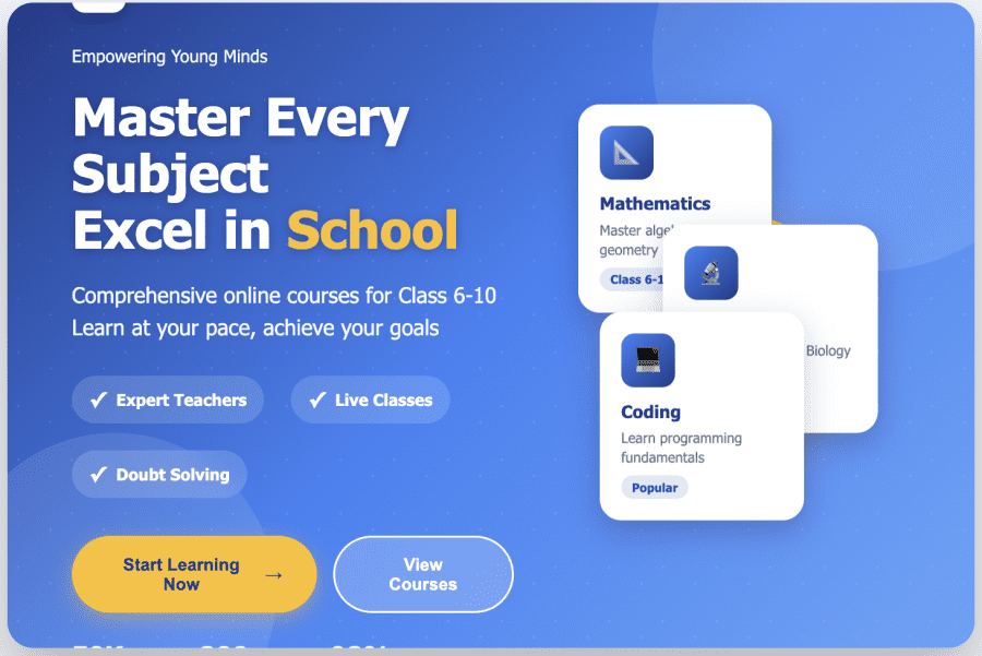 Best Online Courses for Class 6-10 Best Online Courses for Class 6-10