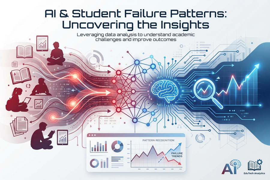 Student identifying failure patterns while studying