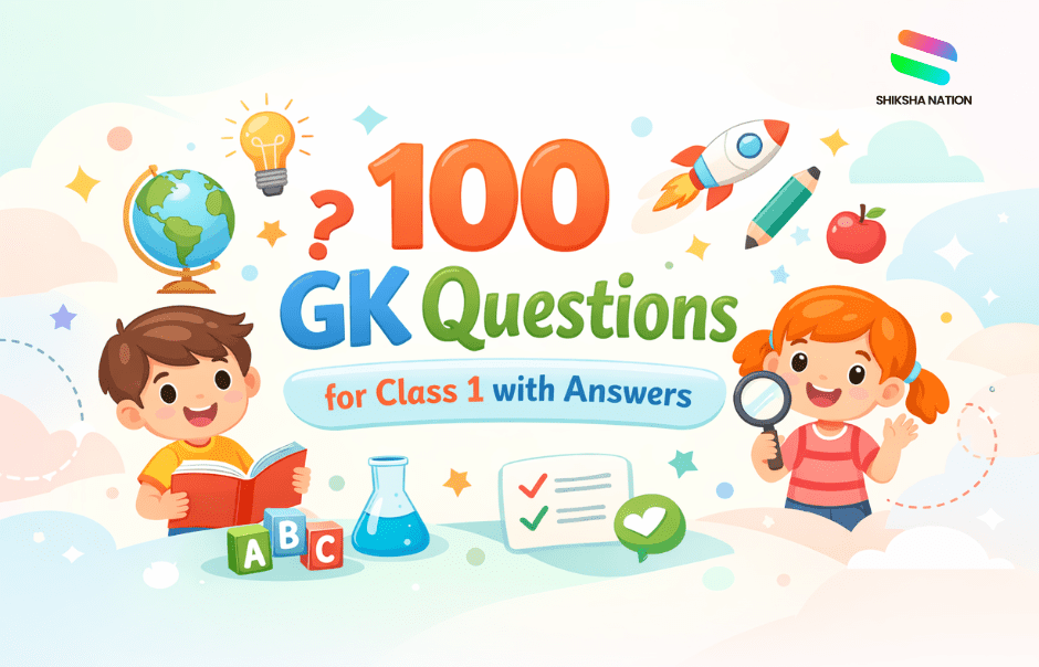 GK Questions for Class 1 Students in English and Hindi GK Questions for Class 1 Students in English and Hindi