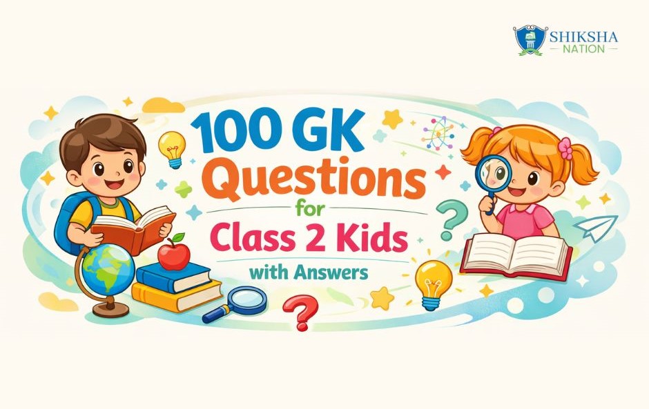 100 GK Questions for Class 2 with Answers