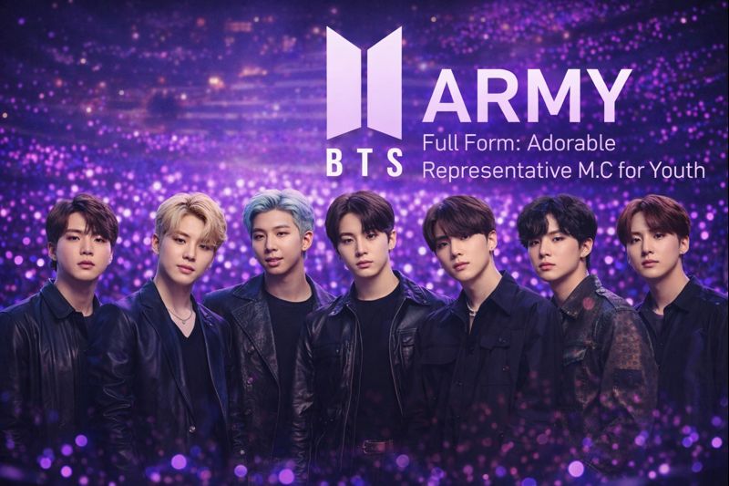 BTS ARMY Full Form: Meaning, Origin & Everything Students Need to Know