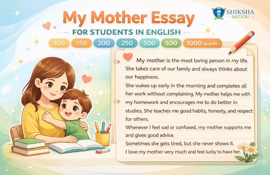 My Mother Essay for Students in English