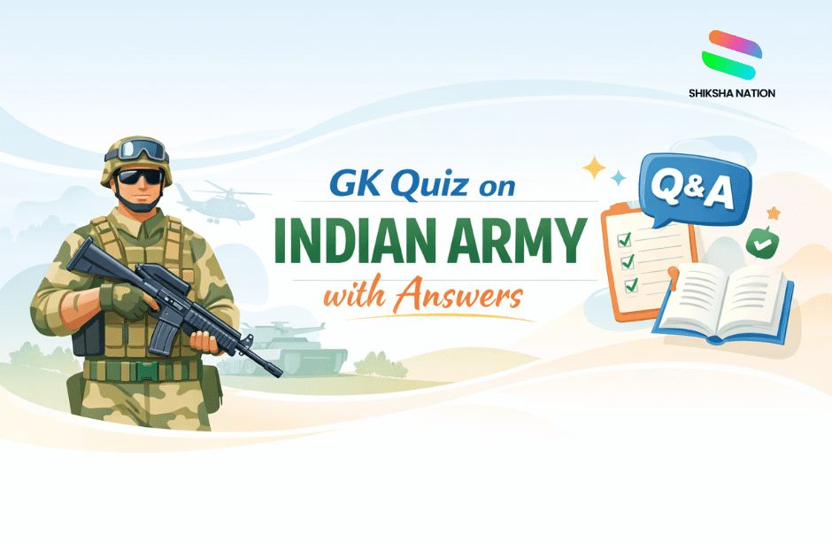 Indian Army Quiz 2026 with Answers in English Indian Army Quiz 2026 with Answers in English