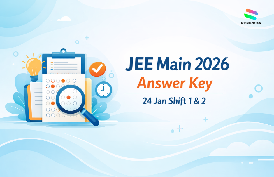 JEE Main Answer Key 2026 – 24th Jan Shift 1 & 2 