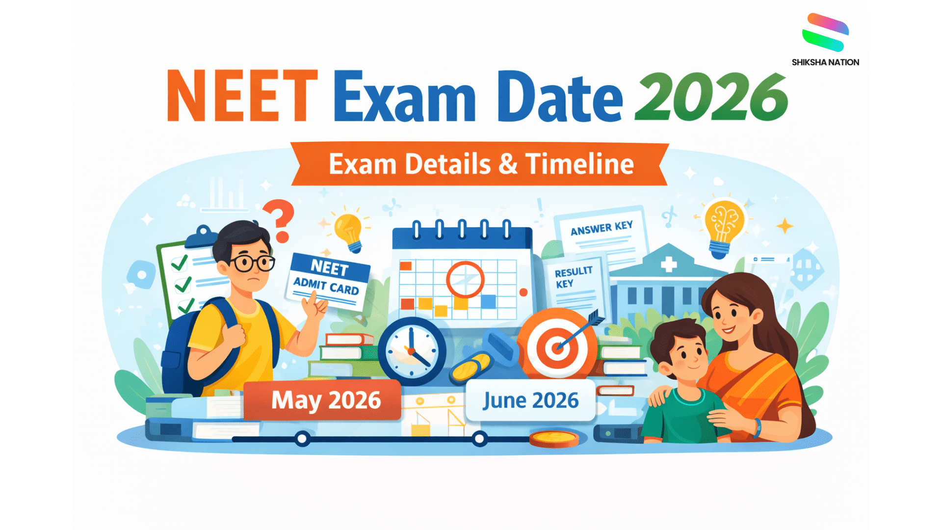 NEET Exam Date 2026 (UG): Complete Schedule by NTA NEET Exam Date 2026 (UG): Complete Schedule by NTA
