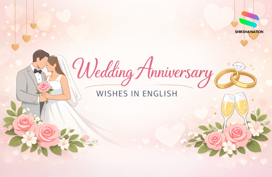Wedding Anniversary Wishes in English
