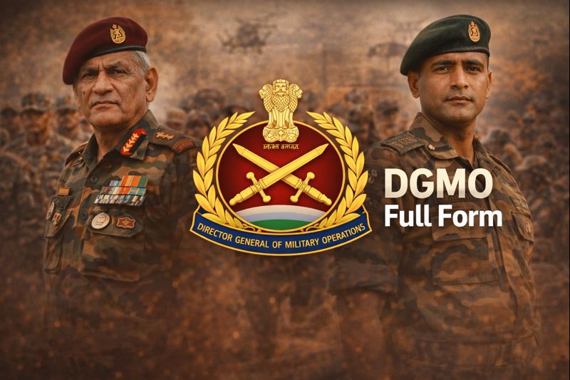 DGMO Full Form in Indian Army: Complete Guide for Students & Aspirants DGMO Full Form in Indian Army: Complete Guide for Students & Aspirants