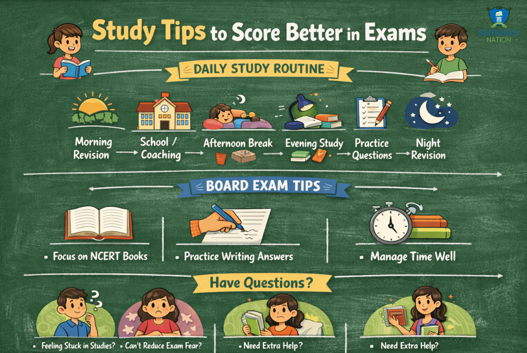 How to Score Good Marks in Exams (Without Stress or Confusion) How to Score Good Marks in Exams (Without Stress or Confusion)