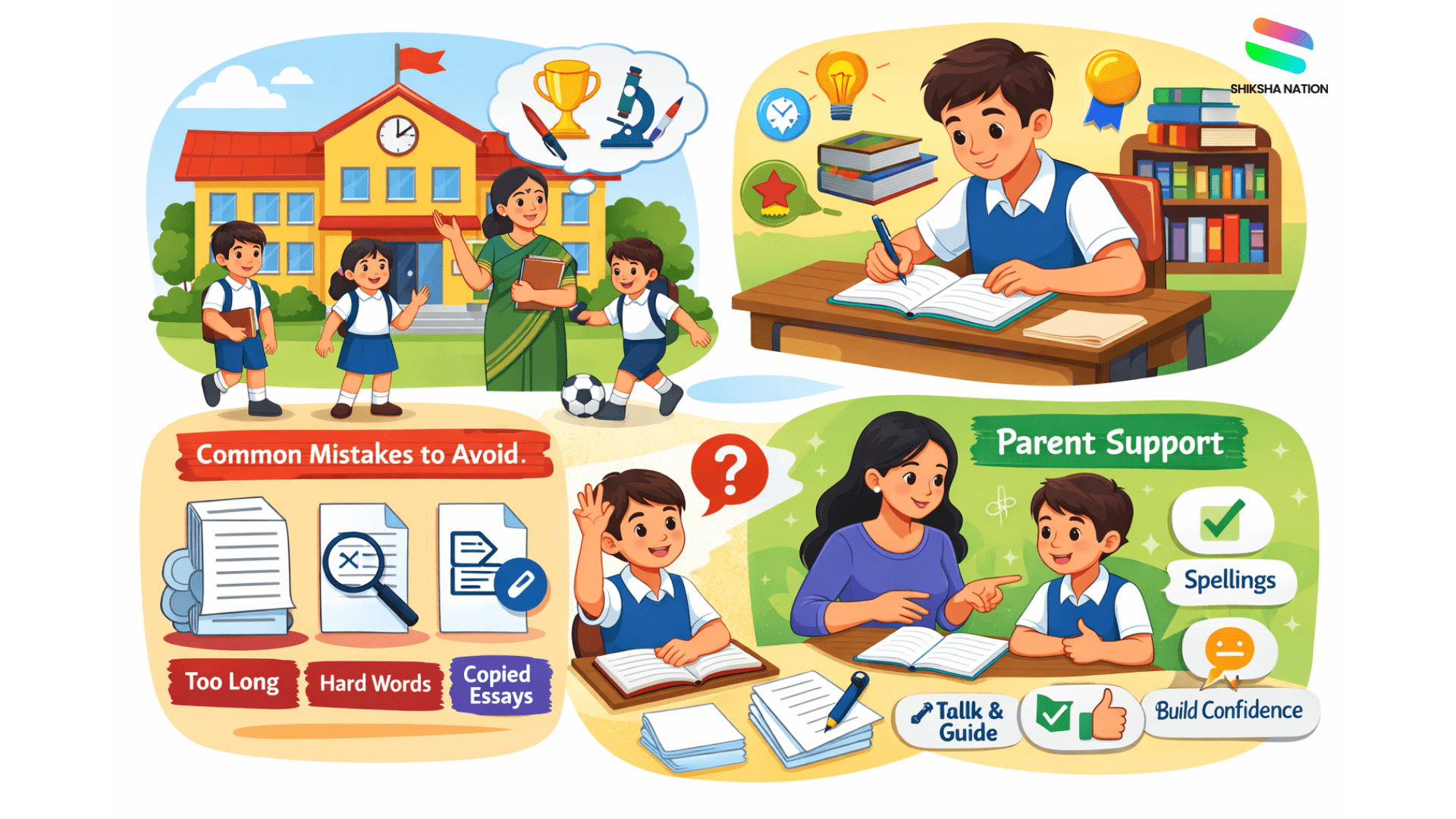 My School Essay in English for Class 1 to 10 with 10 Lines 100 and 200 Words My School Essay in English for Class 1 to 10 with 10 Lines 100 and 200 Words