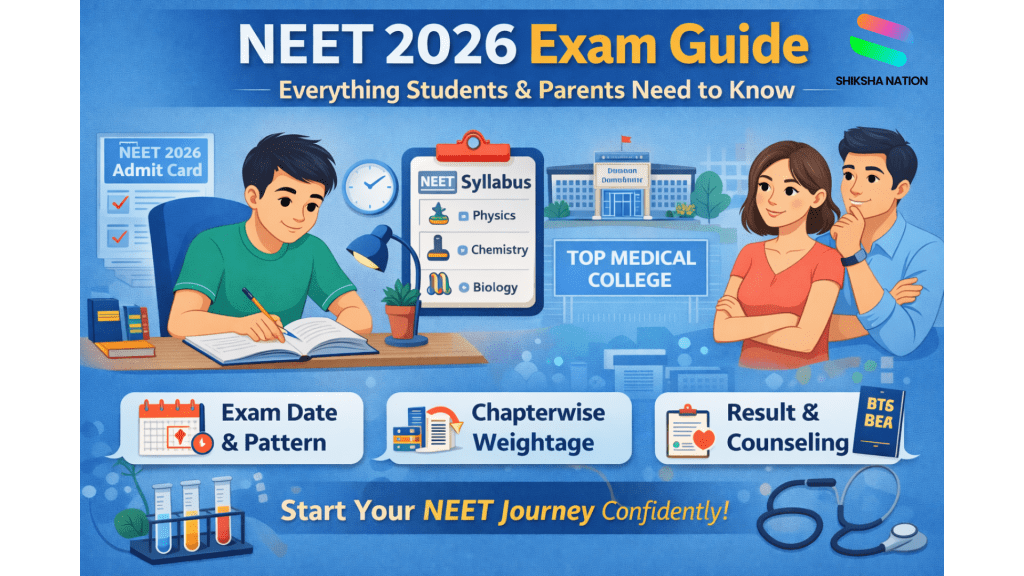 NEET 2026 Exam Details: Date, Eligibility, Syllabus & Registration