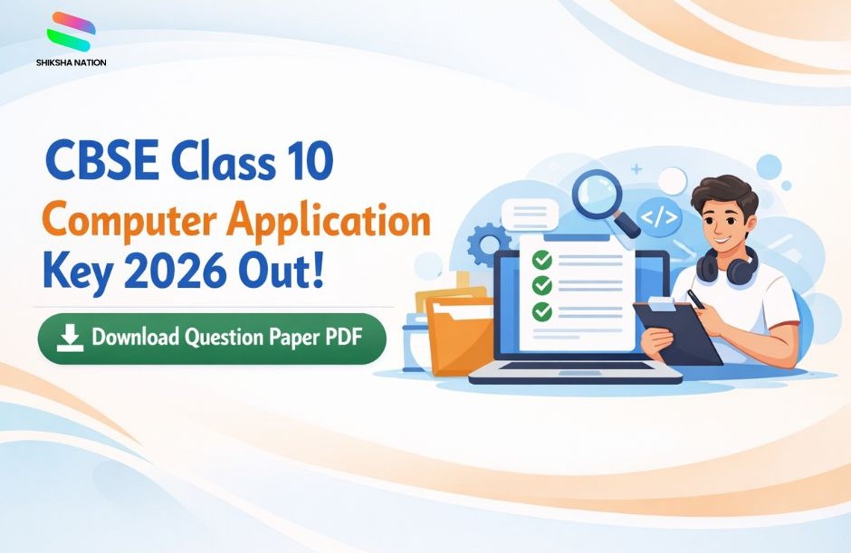 CBSE Class 10 Computer Application Key 2026 