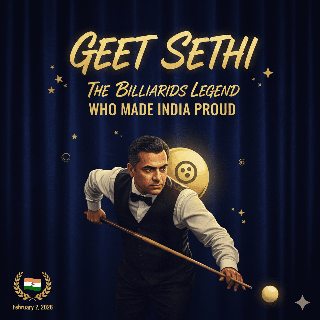 Geet Sethi: The Billiards Legend Who Made India Proud Geet Sethi: The Billiards Legend Who Made India Proud