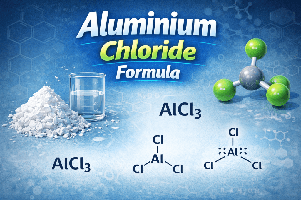 Aluminium Chloride Formula: Complete List, Variations & Uses Aluminium Chloride Formula: Complete List, Variations & Uses