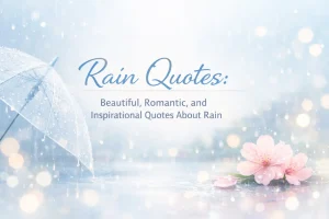 Best Rain Quotes Images