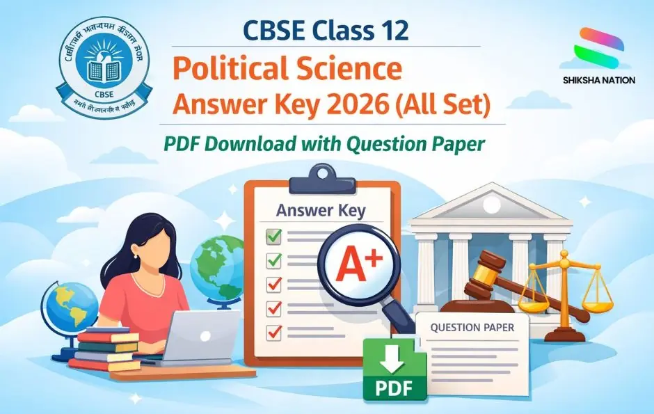 CBSE Class 12 Political Science Answer Key 2026 