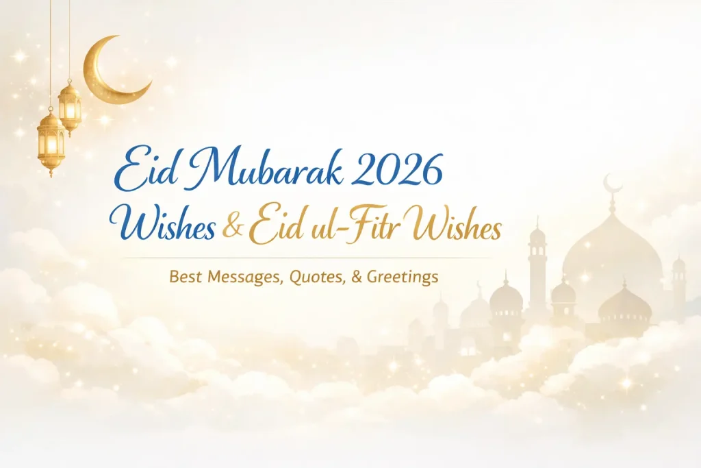 Eid Mubarak 2026 Wishes - Eid ul-Fitr Wishes Images
