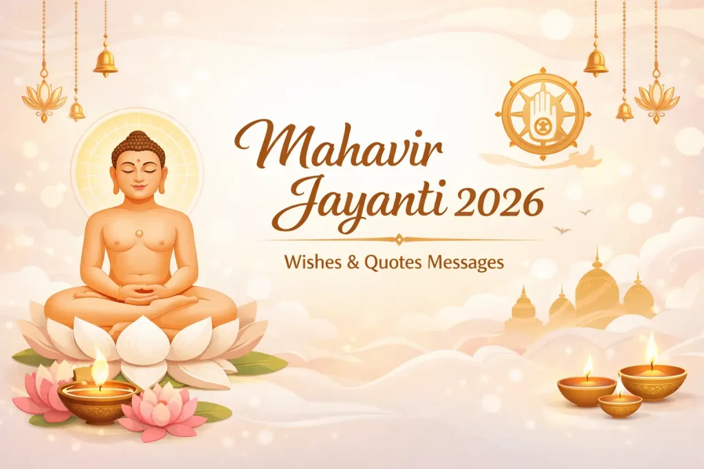 Mahavir Jayanti 2026 Wishes & Quotes Messages