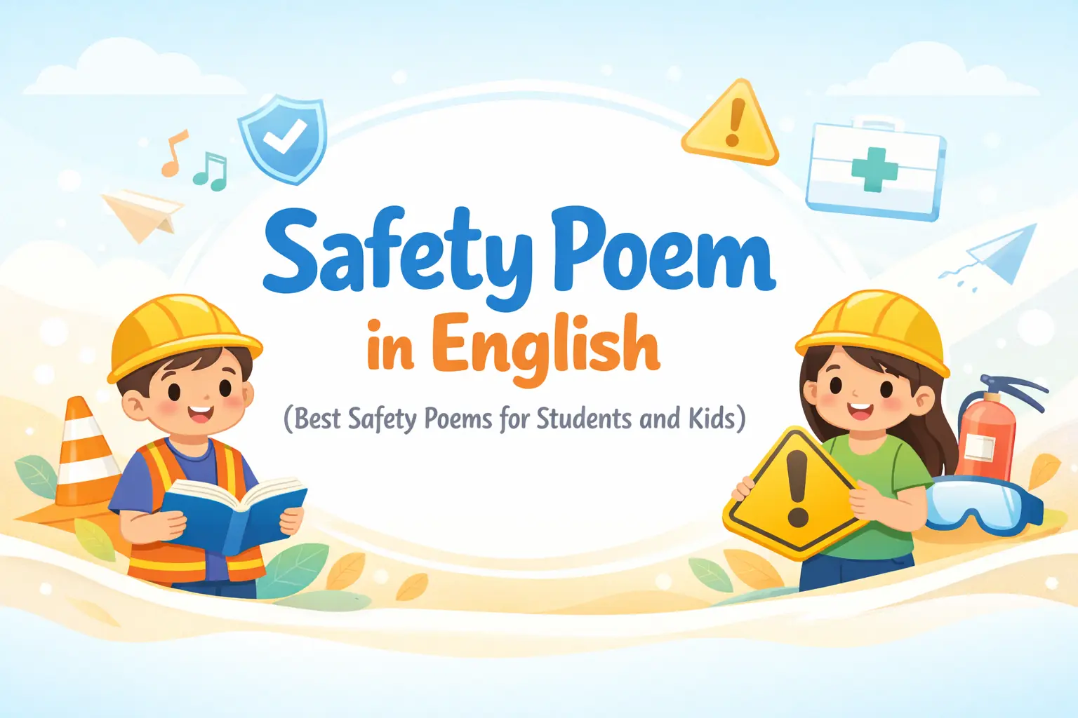 Safety Poem in English (Best Safety Poems for Students and Kids)