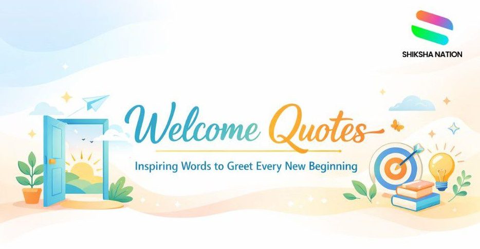 Welcome Quotes in English