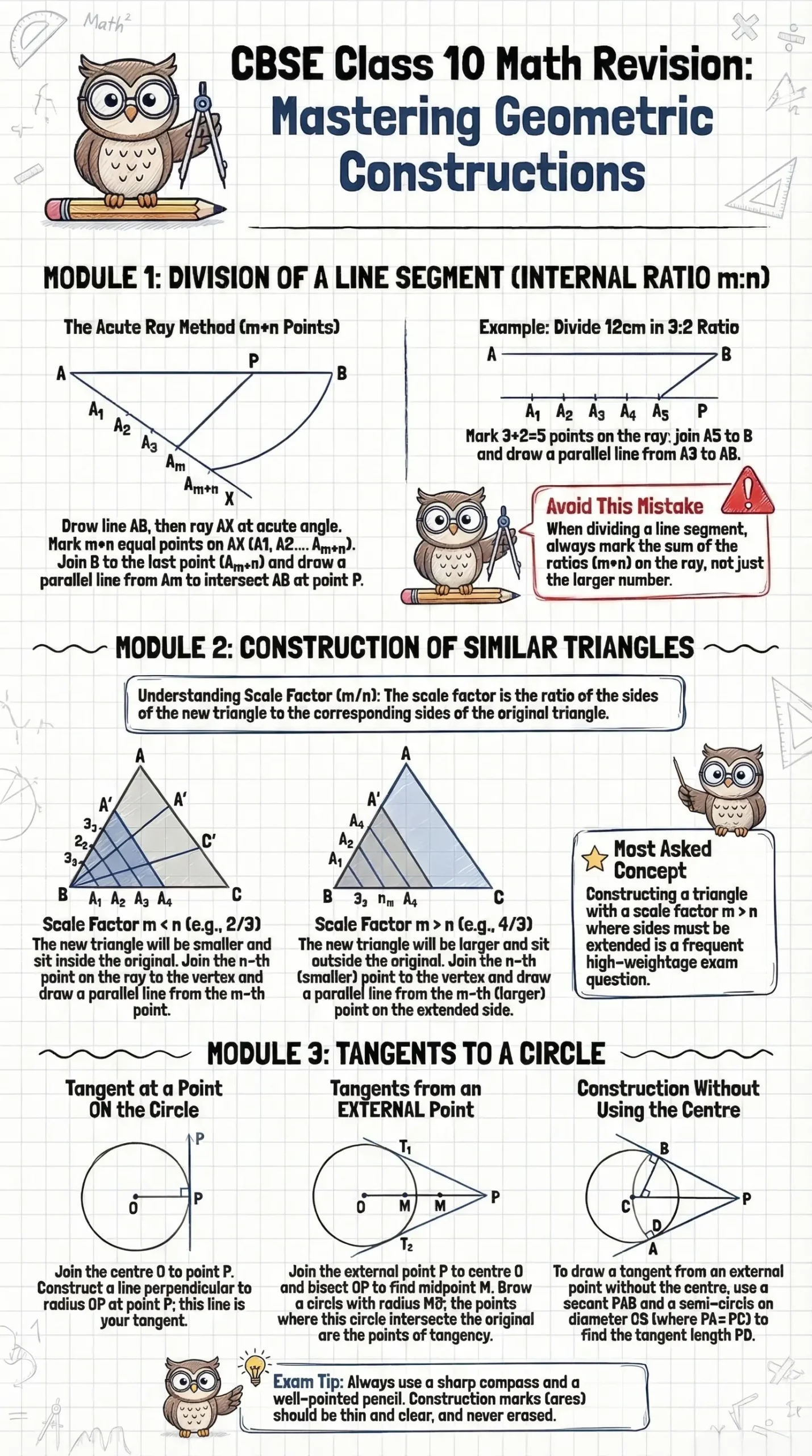 Construction in Class 10 Mathematics