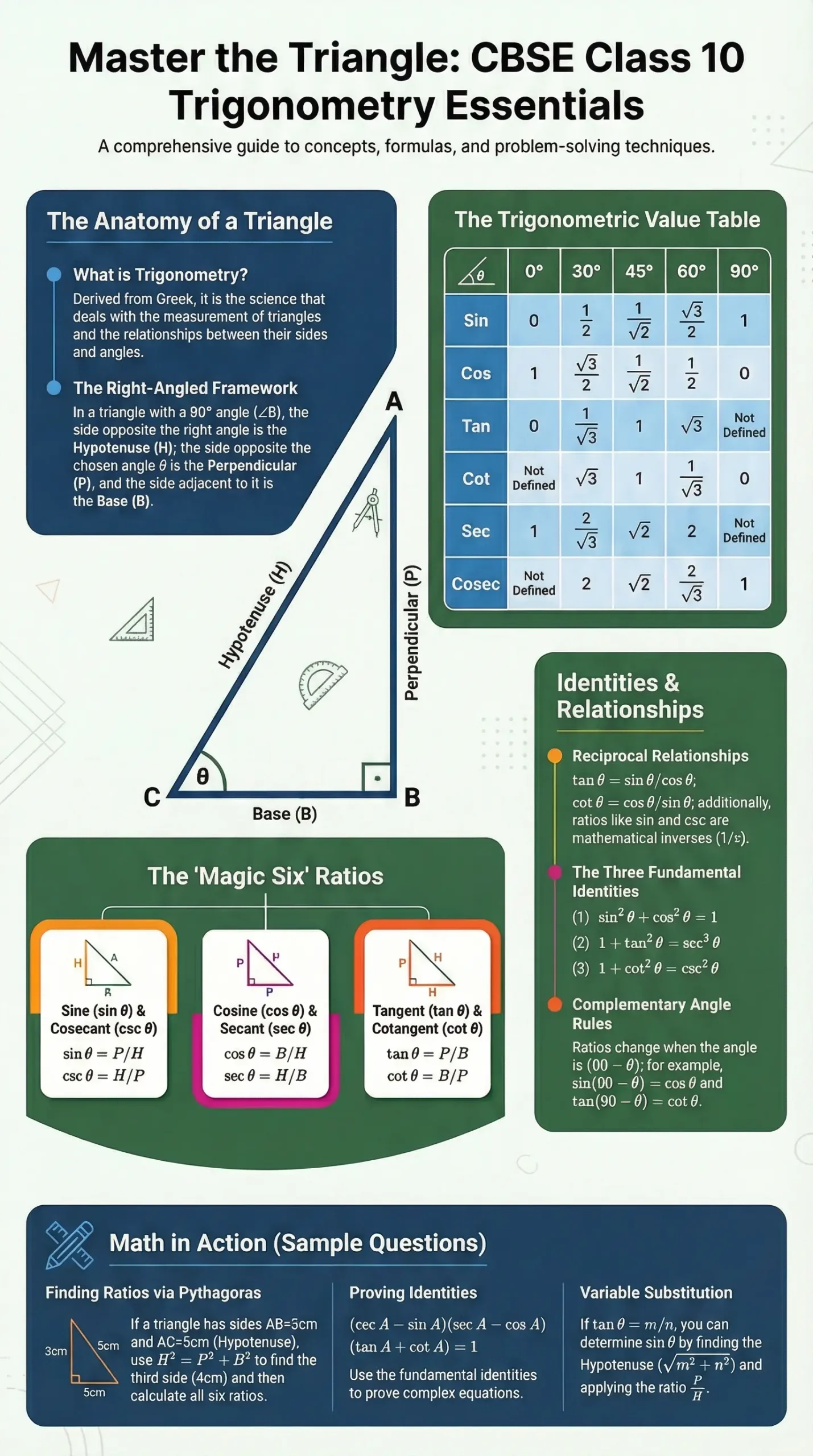 Introduction To Trigonometry Quick Revision