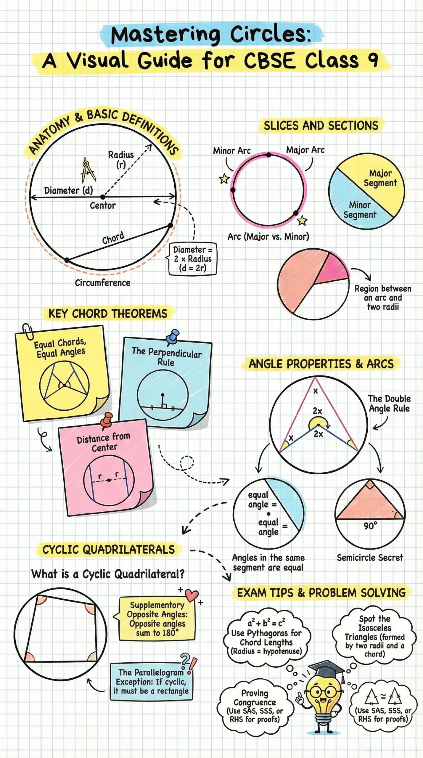 Circles Class 9 Maths