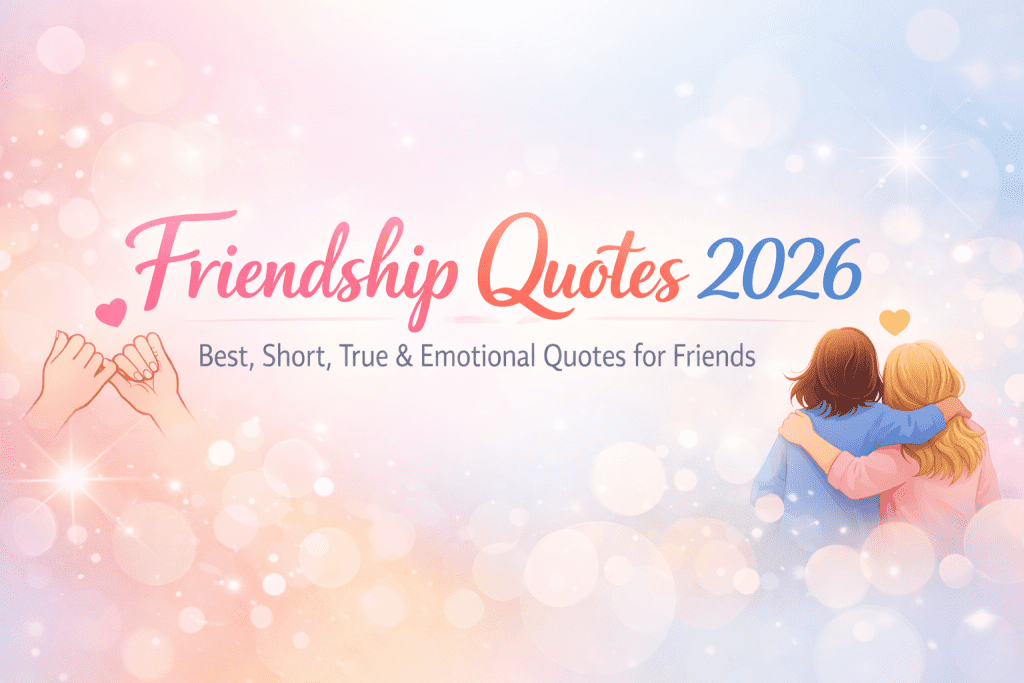 Best Friendship Quotes in English