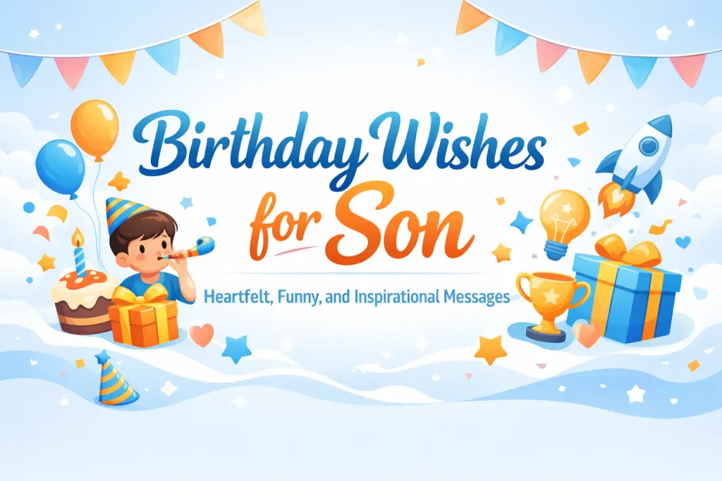 Birthday Wishes for Son 
