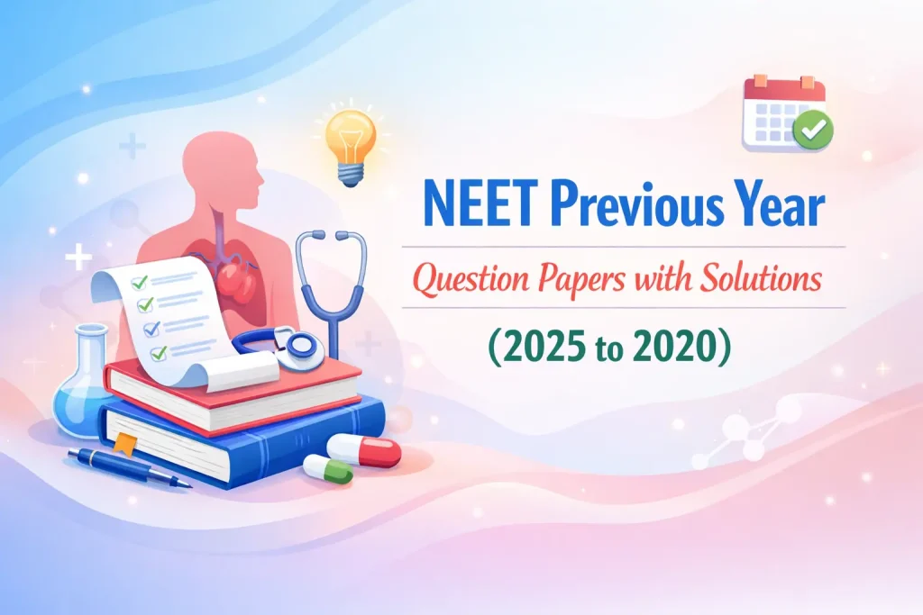 NEET Previous Year Question Papers with Solutions