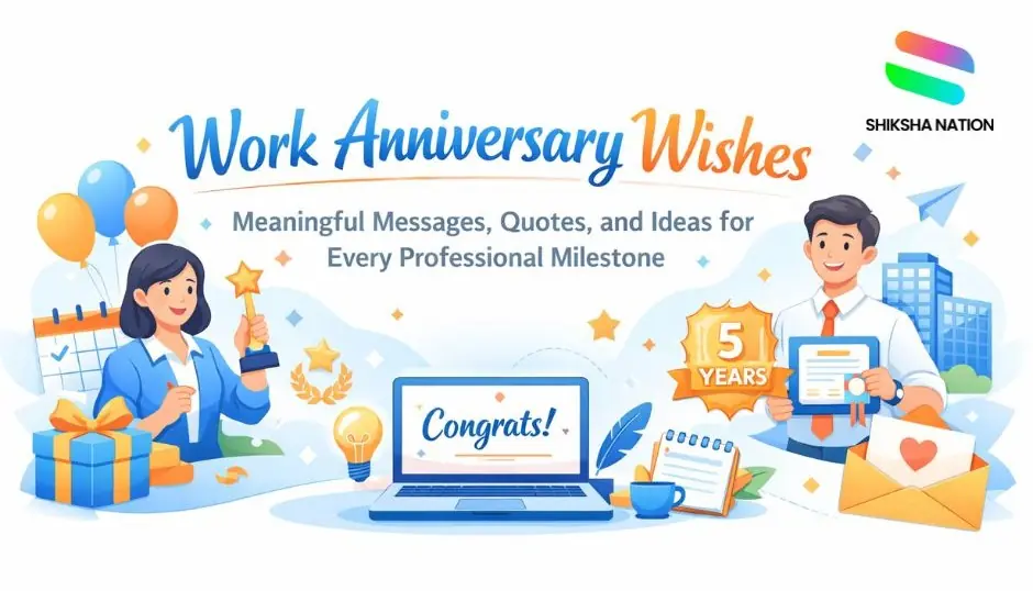 Work Anniversary Wishes 