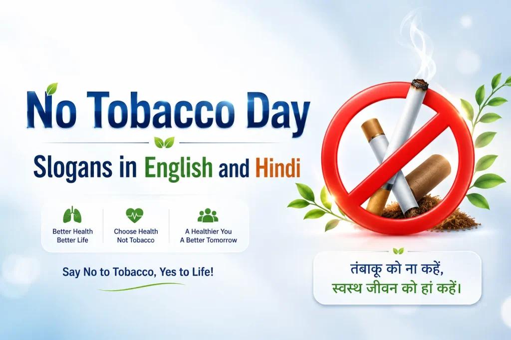 No Tobacco Day Slogans image