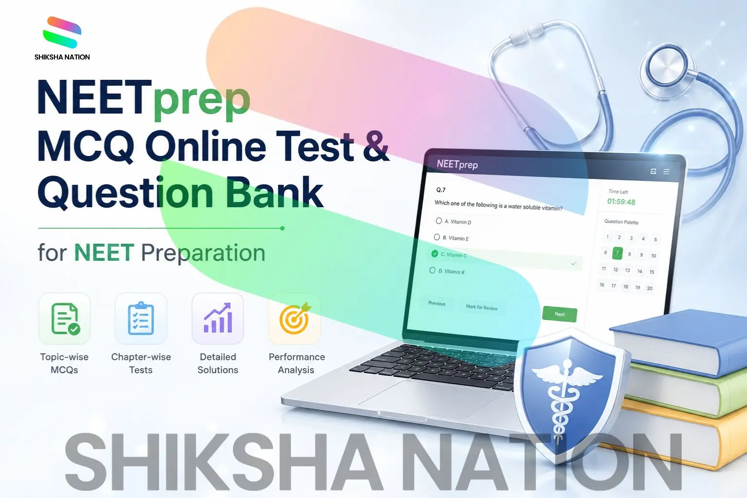 NEETprep MCQ Online Test 2026 & Question Bank for NEET Preparation NEETprep MCQ Online Test 2026 & Question Bank for NEET Preparation