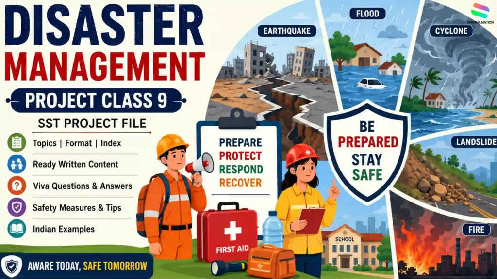 Disaster Management Project Class 9