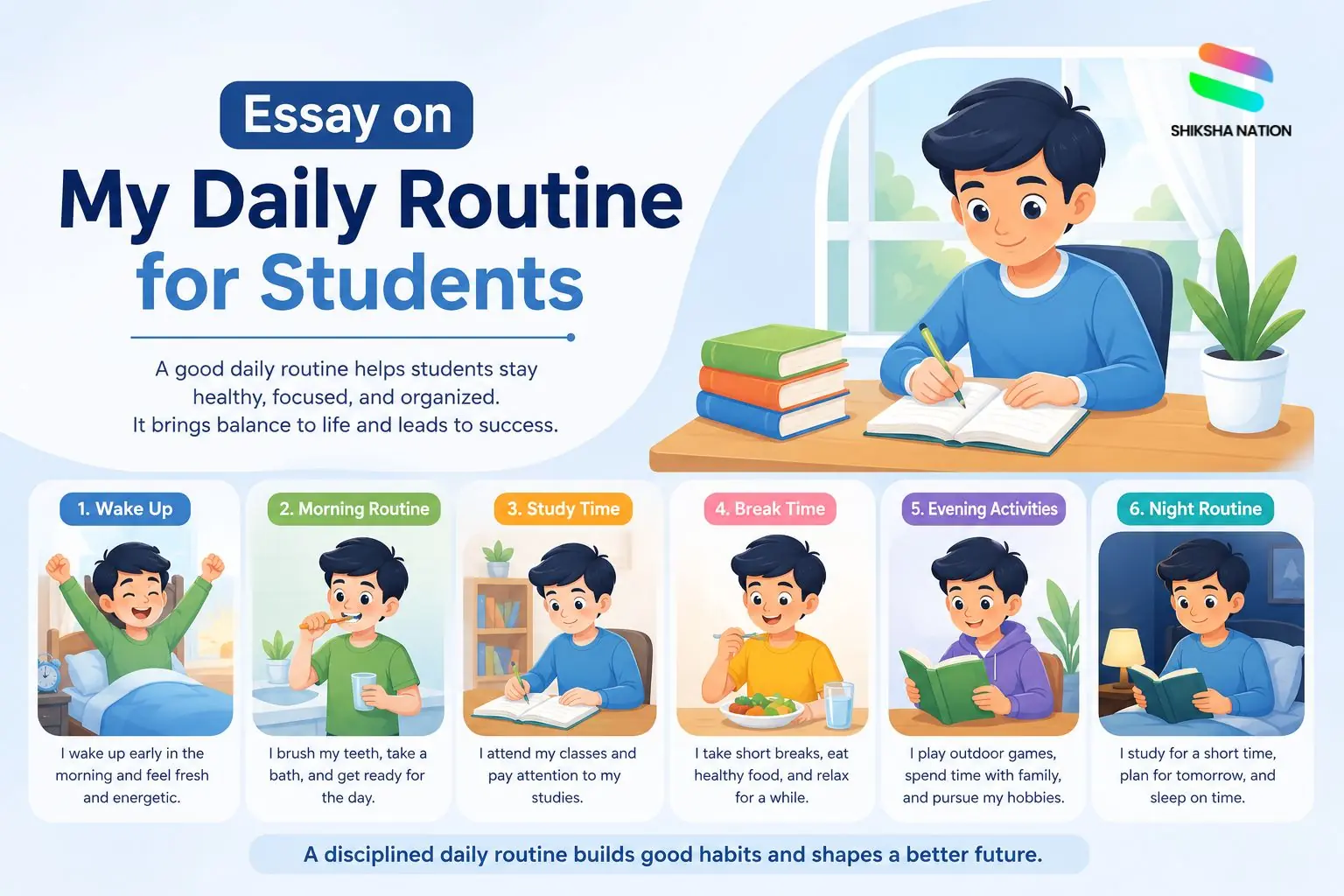 Essay on My Daily Routine for Students Essay on My Daily Routine for Students