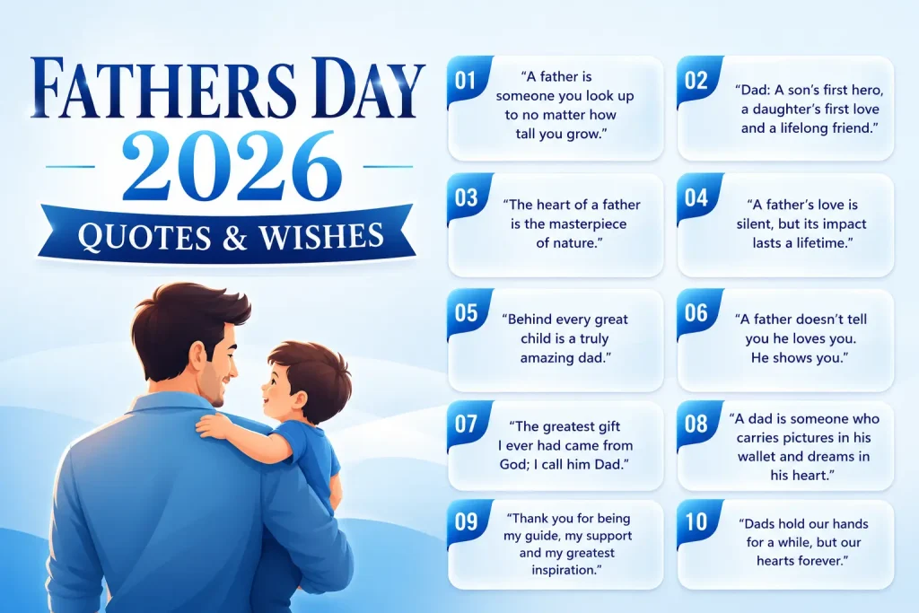 Happy Fathers Day 2026 Quotes image