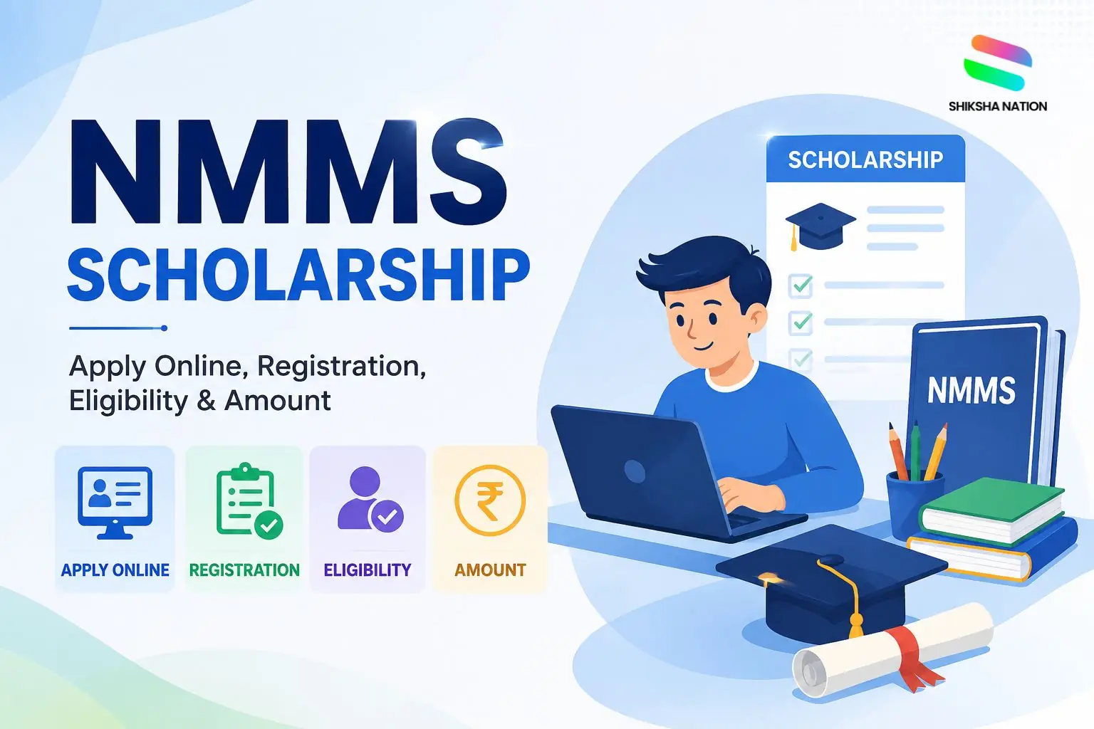 NMMS Scholarship 2026 – Apply Online, Registration, Eligibility & Amount