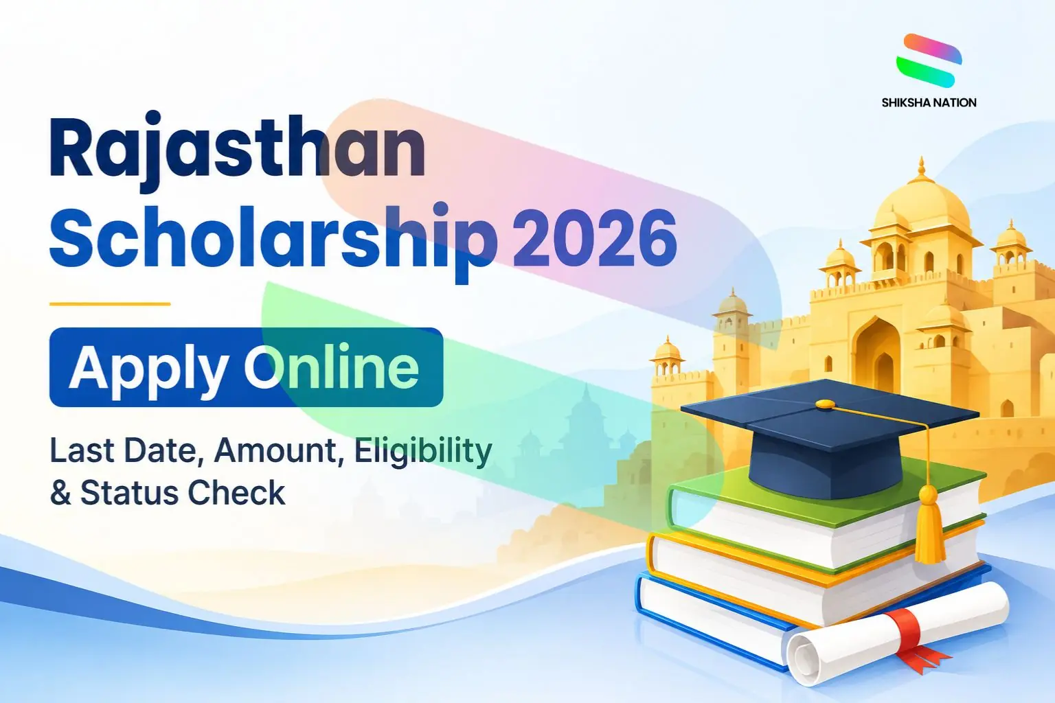 Rajasthan Scholarship 2026 – Apply Online, Last Date, Amount, Eligibility & Status Check