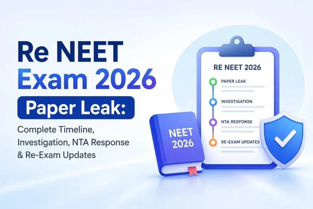 Re NEET Exam 2026 Paper Leak 